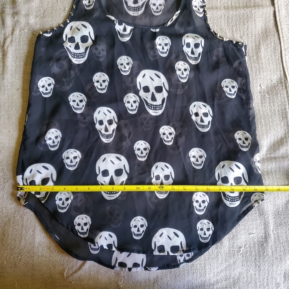 Sheer Skull Tank Top - Picture 8 of 11